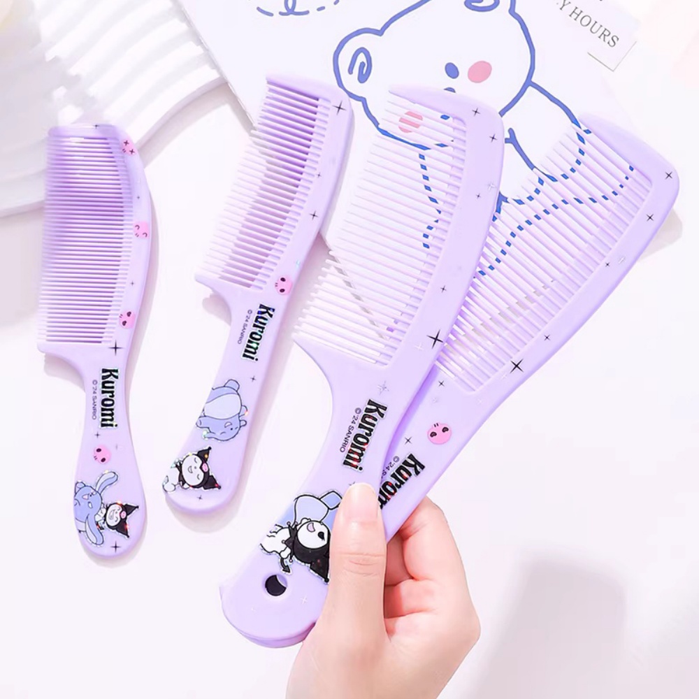 Hair Care In Japan - Orijinal Sanrio Saç Tarak Karikatür Kuromi